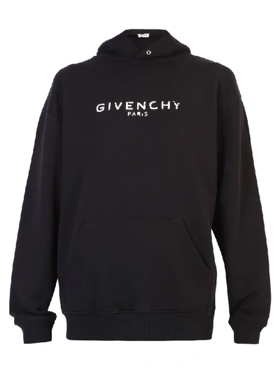 Givenchy Branded Sweatshirt In Black