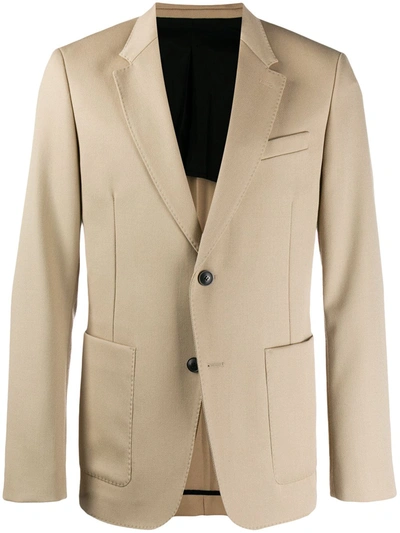 Ami Alexandre Mattiussi Two Buttons Jacket In Neutrals