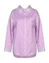 Emporio Armani Shirts In Light Purple