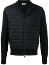 Moncler Puffer Jacket In Blue