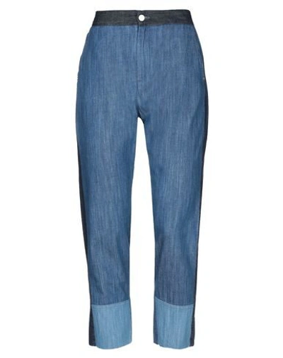 Manila Grace Jeans In Blue