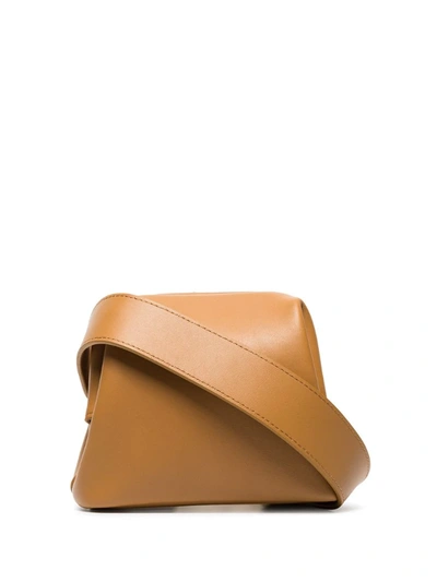 Osoi Peanut Brot Camel Leather Belt Bag In Brown