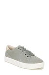 Sam Edelman Ethyl Low Top Sneaker In Mineral Green Suede