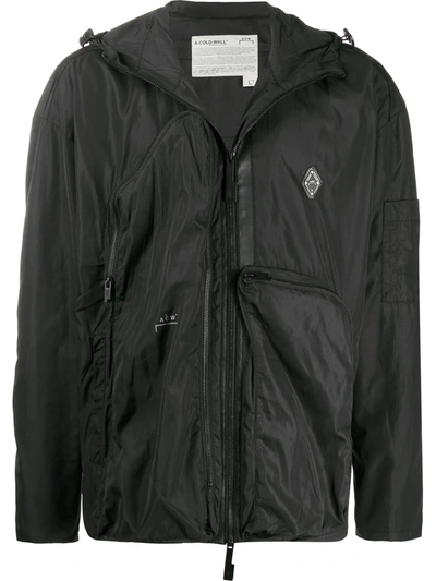 A-cold-wall* Hooded Shell Jacket In Black