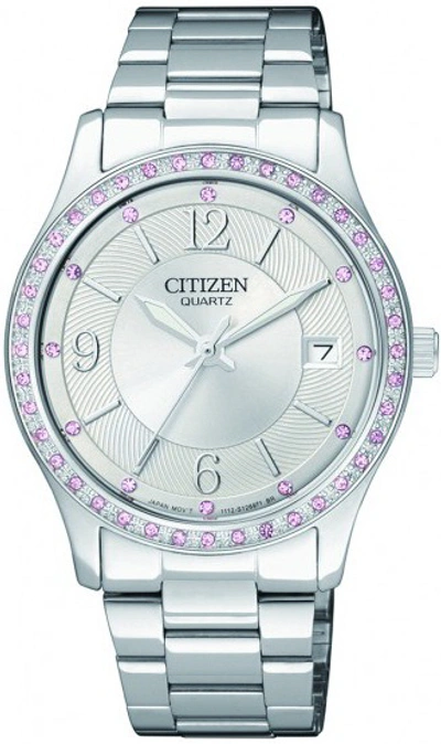 Pre-owned Citizen  Elements Ev0040-59a In Stainless Steel