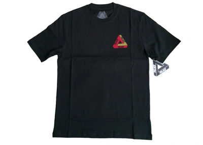 Pre-owned Palace  Shanghai Exclusive Tri Ferg Tee Black