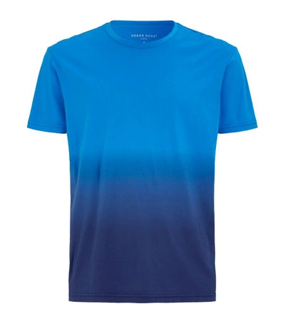 Derek Rose Ombré T-shirt In Blue