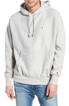 Champion Reverse Weave Hoodie Sweatshirt In Oxford Grey