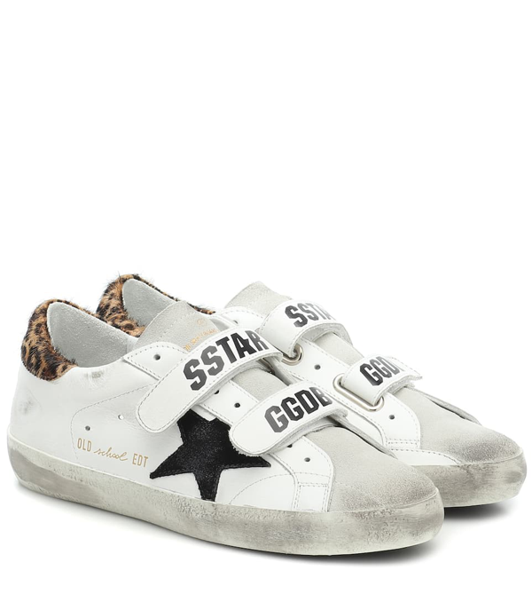 velcro golden goose sneakers