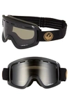 Dragon D1 Otg Snow Goggles With Bonus Lens In Gumsole/ Smoke Amber