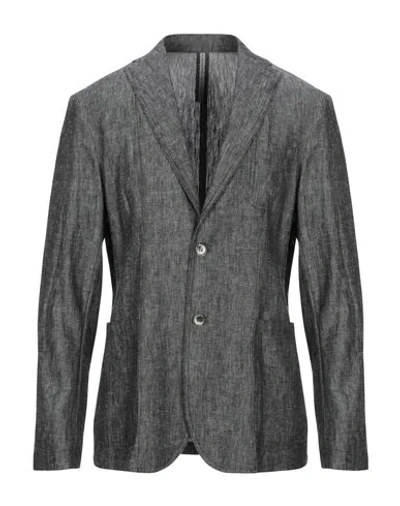 Alessandro Dell'acqua Suit Jackets In Steel Grey