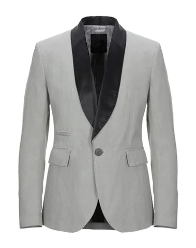 Tom Rebl Suit Jackets In Grey