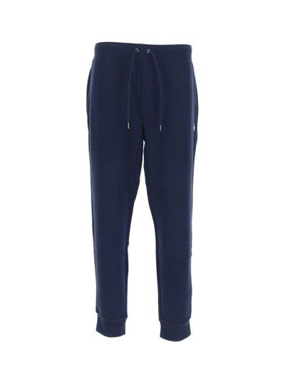 Polo Ralph Lauren Polo Pony Embroidered Track Pants In Blue
