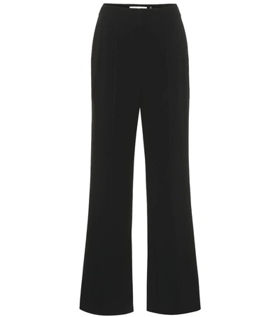 Diane Von Furstenberg Ciara High-rise Flared Pants In Black