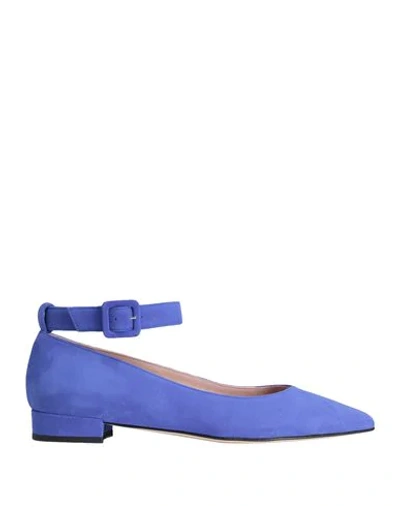 8 By Yoox Ballet Flats In Blue