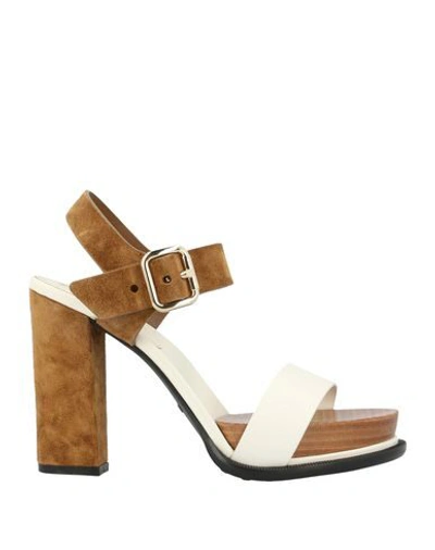 Tod's Sandals In White