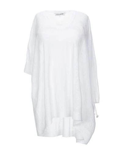 European Culture Sweaters In White