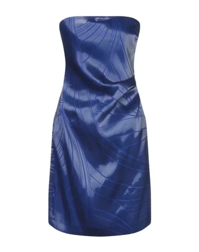 Emporio Armani Short Dresses In Blue