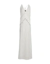 Just Cavalli Long Dresses In White