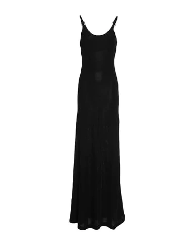 Just Cavalli Long Dresses In Black