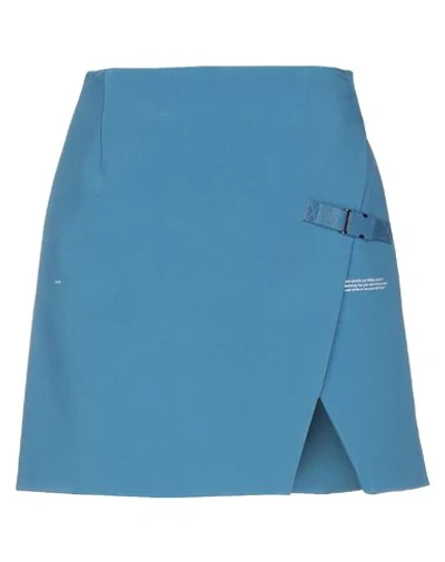 Off-white &trade; Mini Skirts In Azure