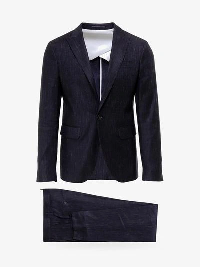 Dsquared2 Tokyo Suit In Blue