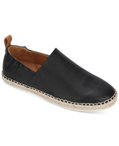 Gentle Souls By Kenneth Cole Women's Lizzy A-line Espadrilles Women's Shoes In Black Leather