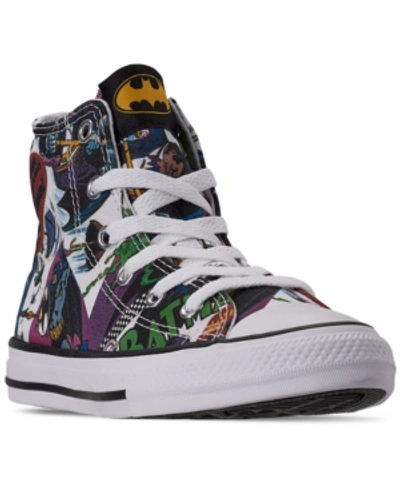 Converse Kids' Toddler Boys Chuck Taylor All Star Dc Comics Batman High Top  Casual Sneakers From Finish Line In White/black/multi | ModeSens