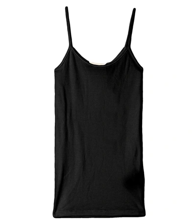 Plays Well With Others Micro Rib Spaghetti Tank In Dominoes In Black