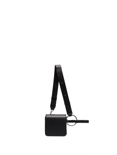 Osoi Black Holring Leather Belt Bag