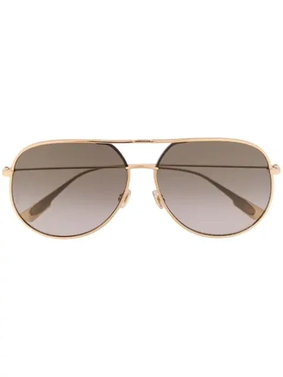 Dior By  Aviator Sunglasses In Gold