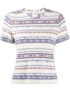 Forte Forte Geometric Pattern T-shirt In Neutrals