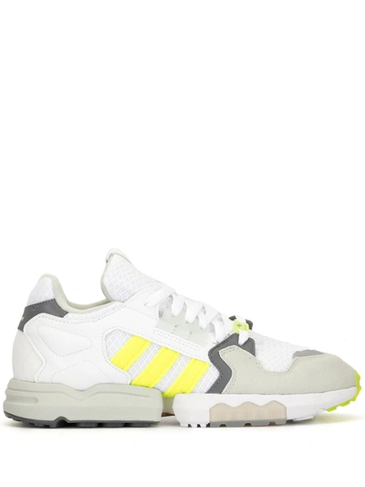 Adidas Originals X Footpatrol Zx Torsion Sneakers In Grey