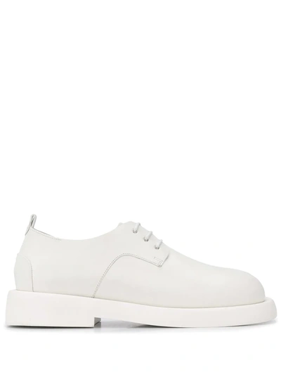 Marsèll Matte Lace-up Shoes In White