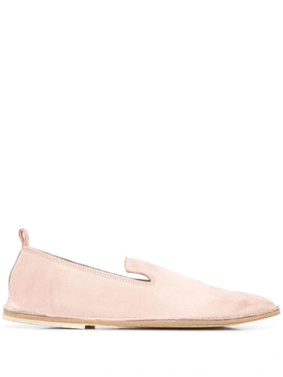 Marsèll Slip-on Round-toe Loafers In Pink