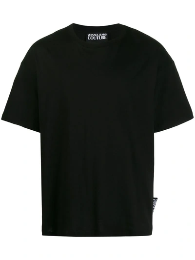 Versace Jeans Couture Back Logo T-shirt In Black