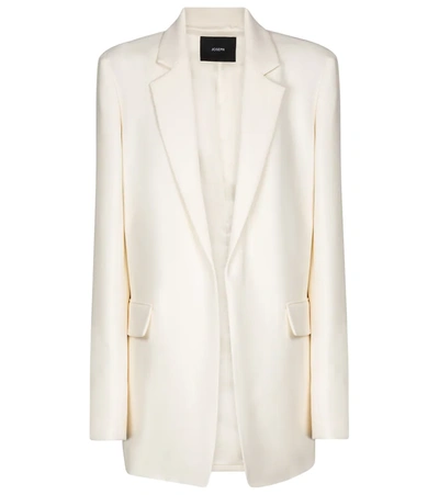 Joseph Single-breasted Fitted Blazer In Neutrals