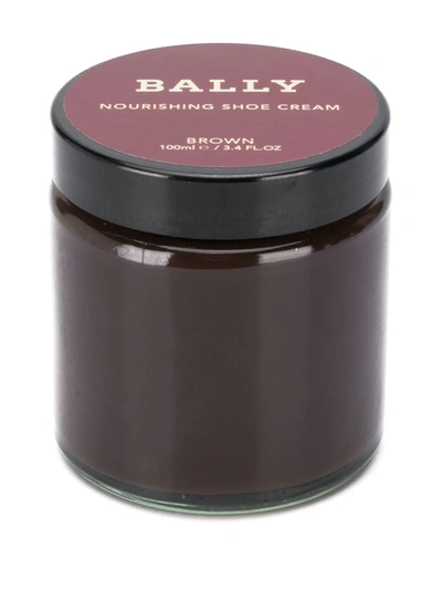 Bally Nourishing Shoe Cream In Brown