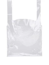 Maison Margiela Printed Clear Tote Bag In Neutrals