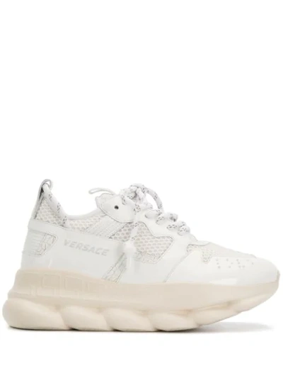 Versace Chain Reaction 2 Low-top Trainers In White