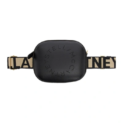 Stella Mccartney Stella Logo Belt Bag In 1000 Black