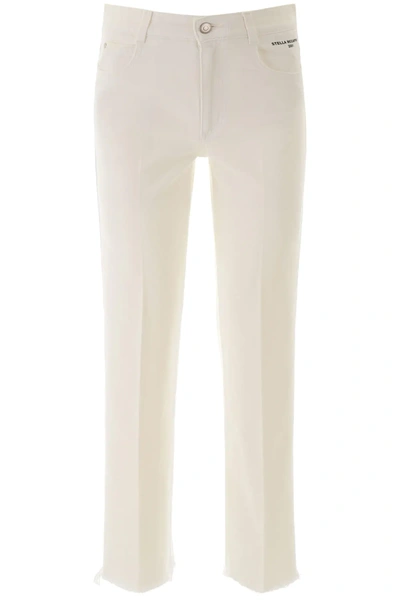 Stella Mccartney Cropped Jeans In White