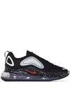 Nike X Undercover Air Max 720 Low-top Sneakers In Black