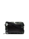 Marcelo Burlon County Of Milan Crossbody Camouflage Messenger Bag In Black