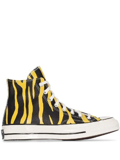 Converse Chuck 70 Tiger High Top Sneakers In Black