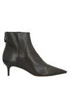 Alexandre Birman Ankle Boots In Khaki