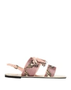 Pollini Sandals In Pink