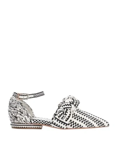 Antolina Paris Ballet Flats In White