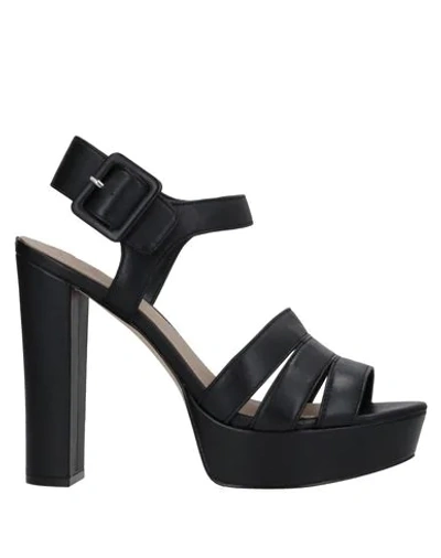 Guess Sandals In Black