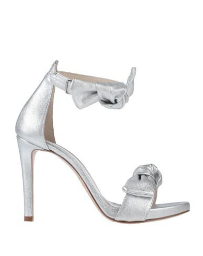 Ottod'ame Sandals In Silver